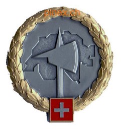 Béret Emblem Schweizer Armee