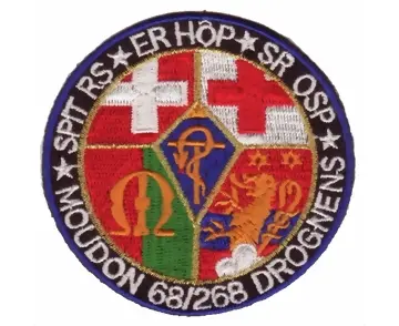 Badges der Sanitätstruppen Schweizer Armee